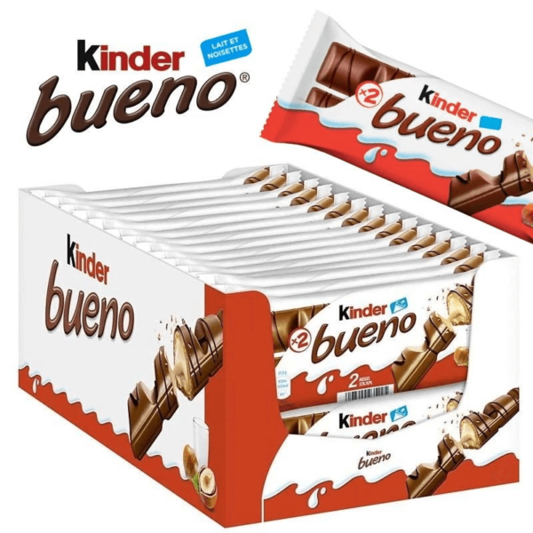 Kinder Bueno - T2 (2-pack, 43g x 24)