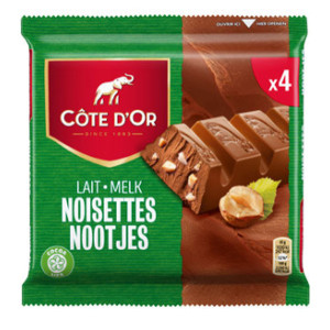 Côte d'Or Stick Noisettes (Milk Chocolate with Hazelnuts) 45g